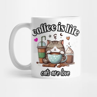 cat coffee Mug